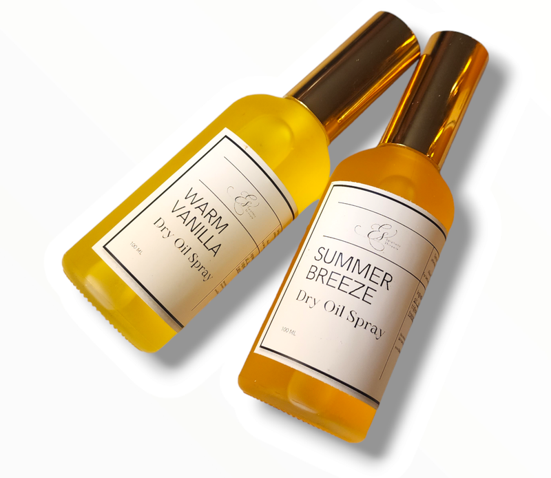 Illuminating Dry Oil Spray